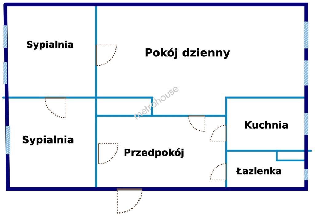Flat  for sale, Łódź, Polesie, Srebrzyńska