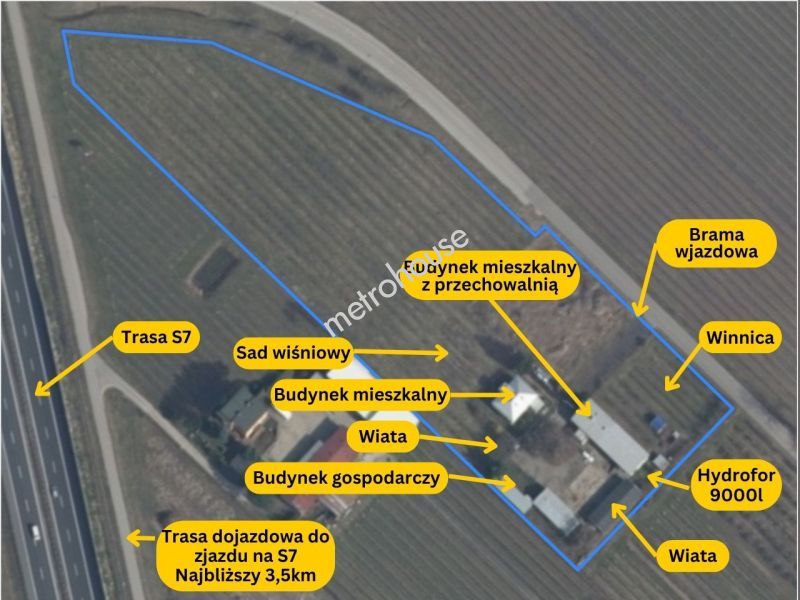 Działka na sprzedaż, Grójecki, Zaborów