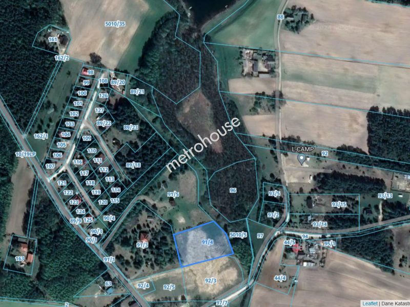 Działka na sprzedaż, Tucholski, Trzebciny