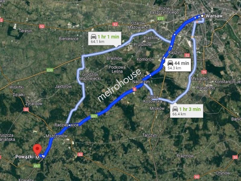 Działka na sprzedaż, żyrardowski, powązki