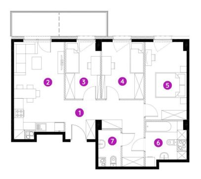 Sprzedaż Mieszkanie Siedlce, Gdańsk