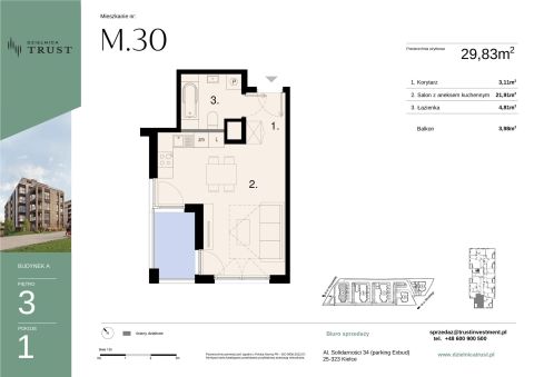 Sprzedaż Mieszkanie Kielce