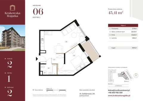 Sprzedaż Mieszkanie Miodowicza, Kielce