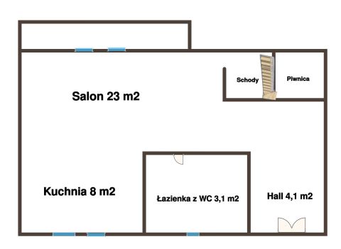 Sprzedaż Dom Zalesie, pow. poddębicki