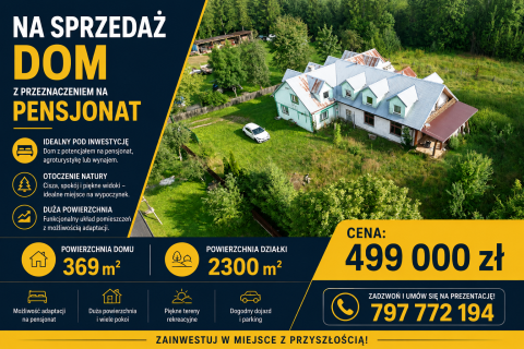 Sprzedaż Dom Ustrzyki Dolne